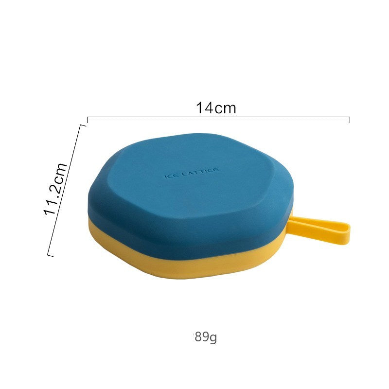 DIY Silicone 12 Hollow Hexagon 3D Ice Mold