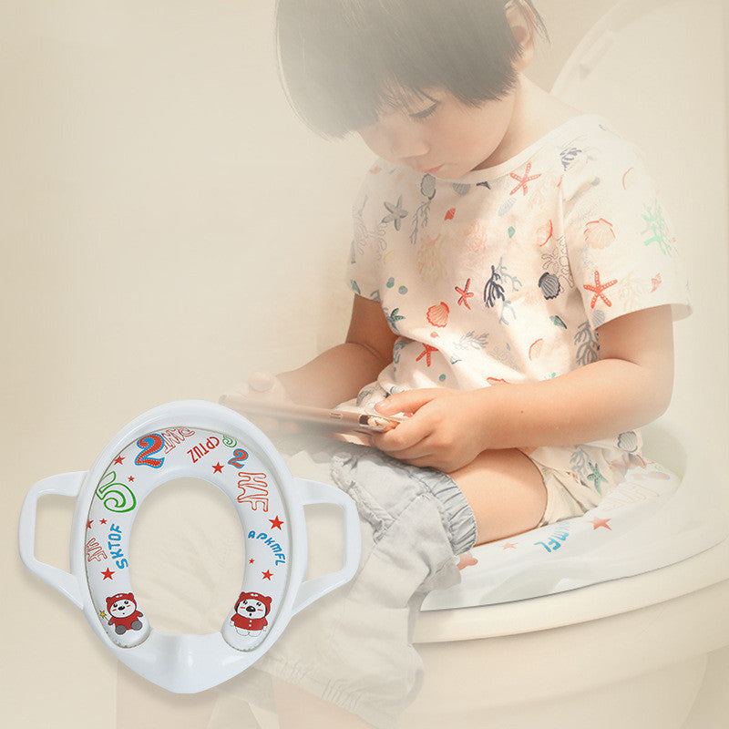 Baby seat Toilet seat Soft cushion comfortable