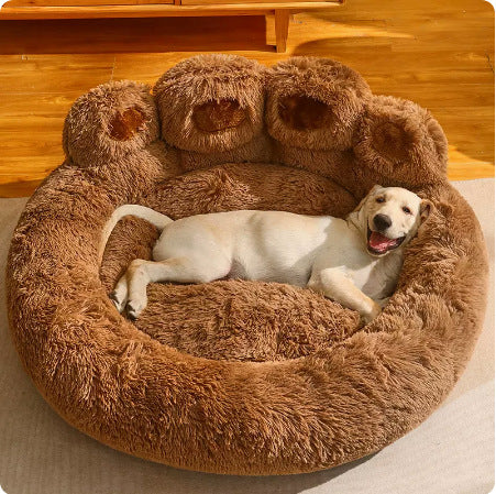 Warm Bed for Medium Size Cats Dogs Corgi Golden Retriever Sofa Fleece Lined Mattress