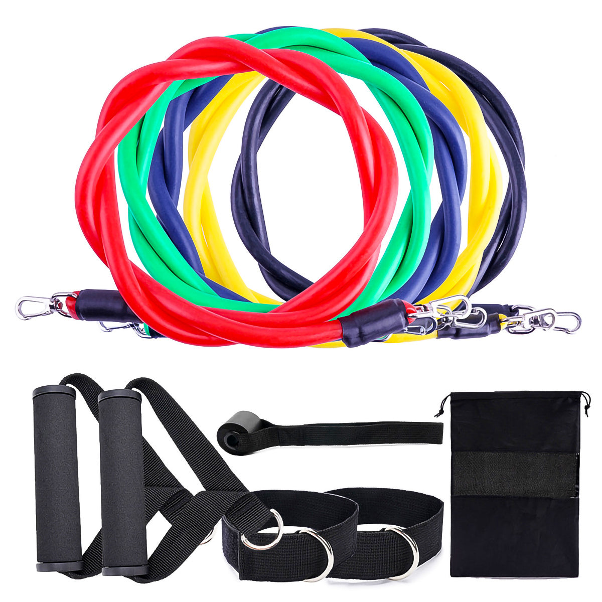 Fitness Rally Elastic Rope Resistance Band for womens