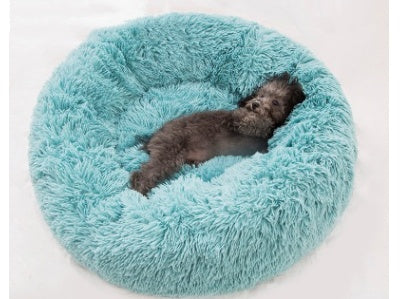 Round Long Hairy Autumn Winter Pet Nest Mattress