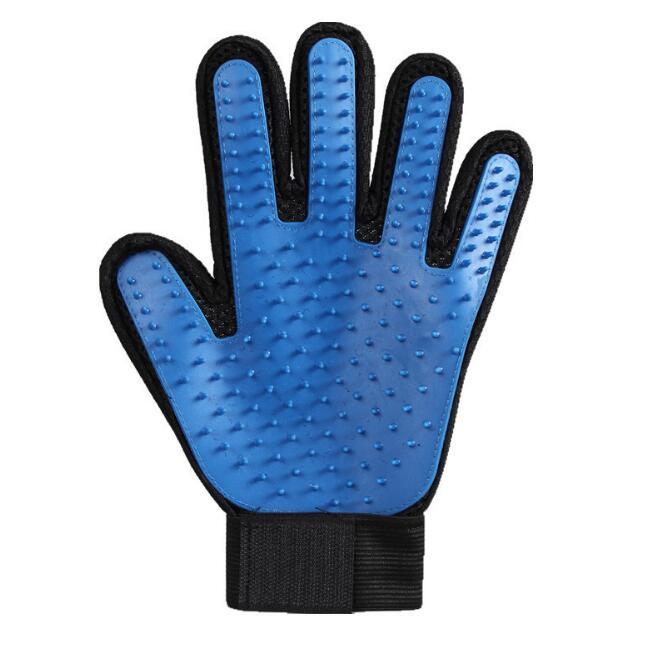 Glove for removing hair, pet hair