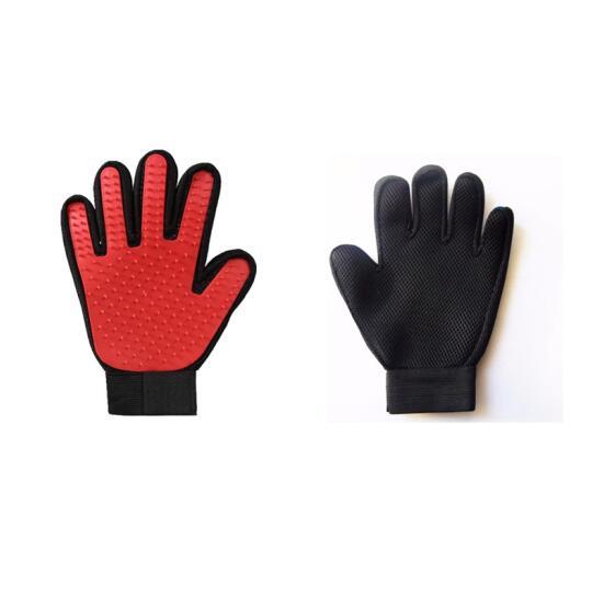 Glove for removing hair, pet hair