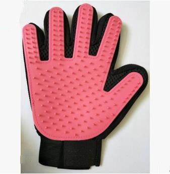 Glove for removing hair, pet hair