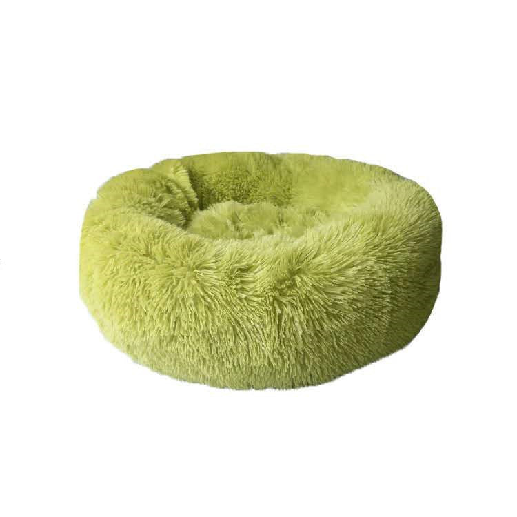 Round Long Hairy Autumn Winter Pet Nest Mattress