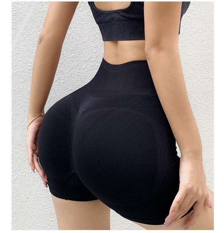 Yoga Shorts for Fitness Butt Enhancer Seamless Leggings for Women Gym