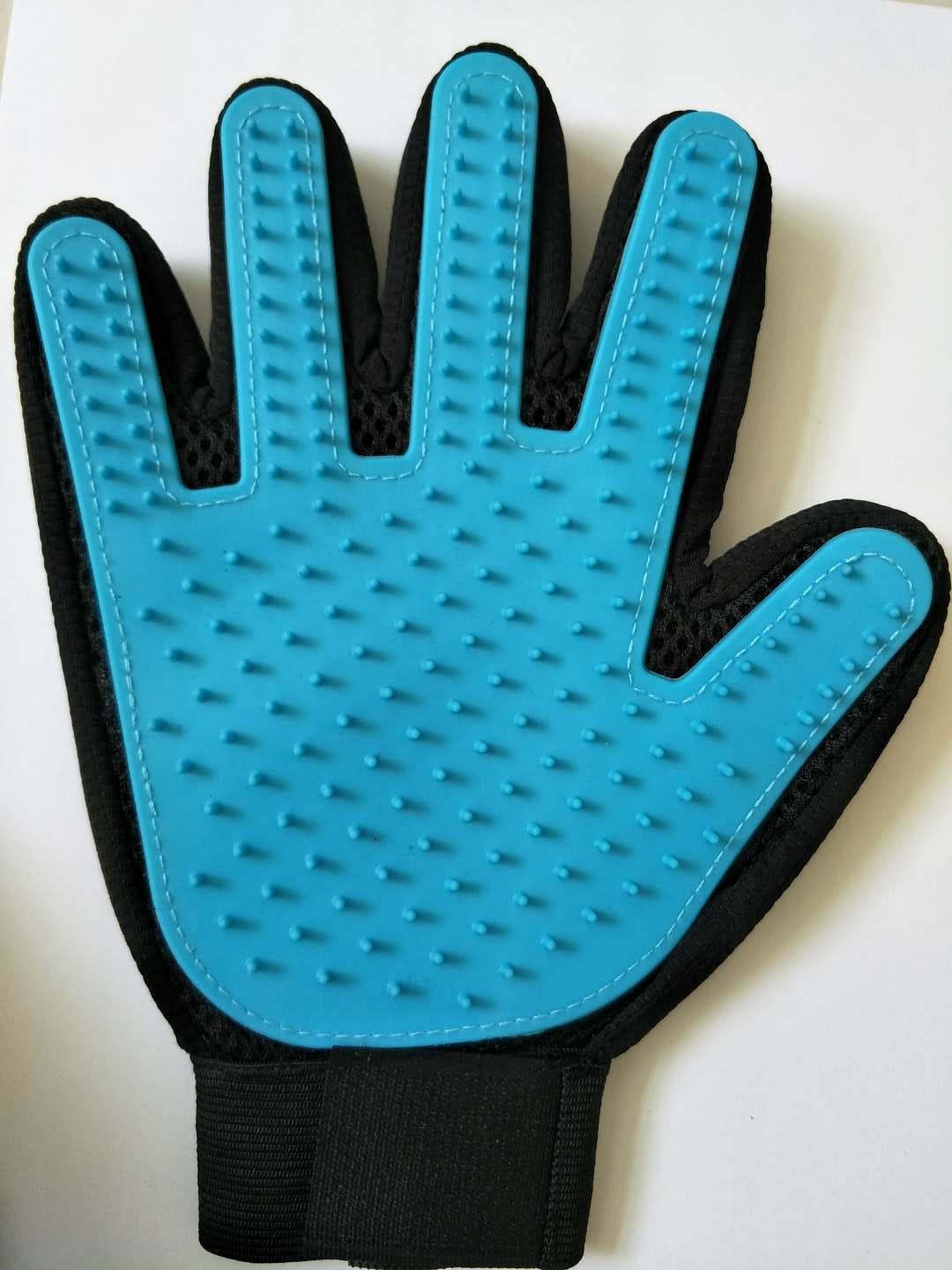 Glove for removing hair, pet hair