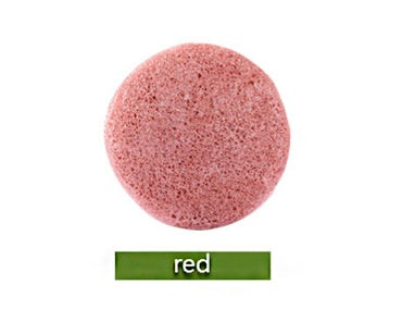 Natural Round Shap Konjac Sponge Face Cleaning Sponge