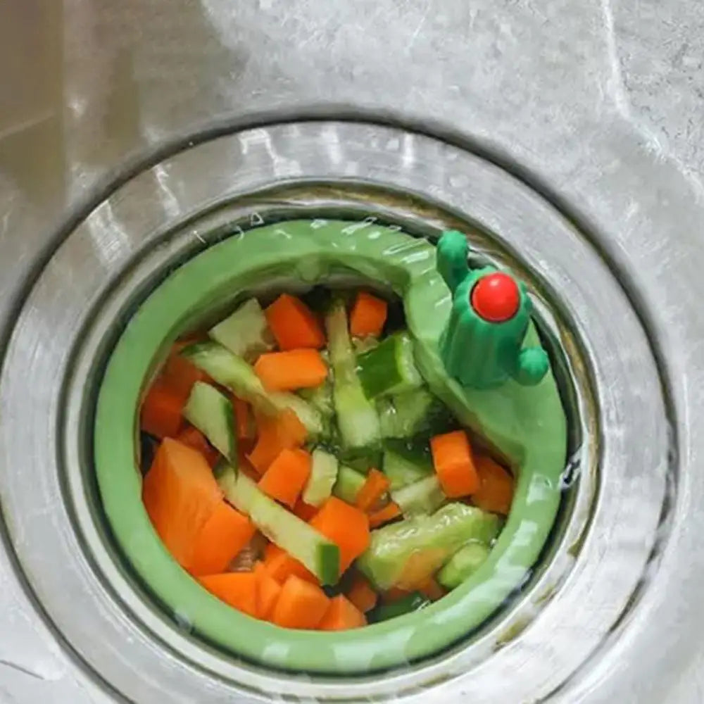 Cute cactus kitchen sink drain filter