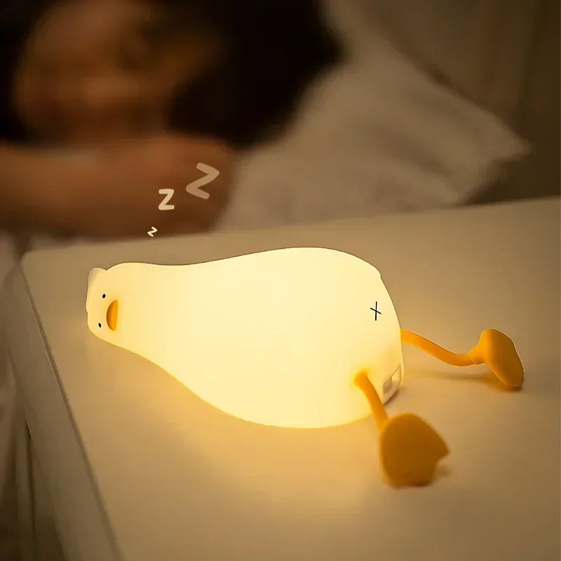 Lying Flat Duck Sleep Lamp