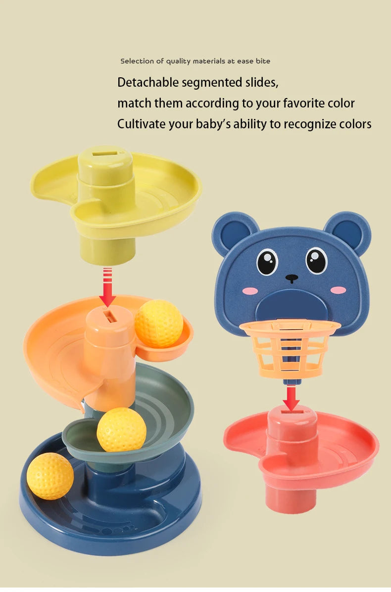 Educational tower puzzle toy for children