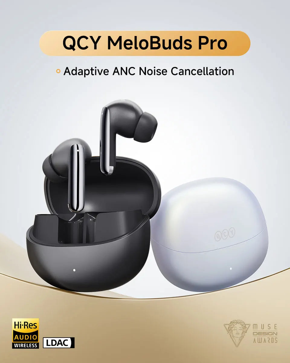 QCY MeloBuds Pro ANC Bluetooth 5.3 Earphones