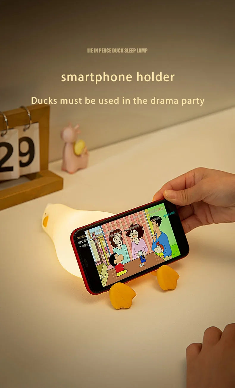 Lying Flat Duck Sleep Lamp