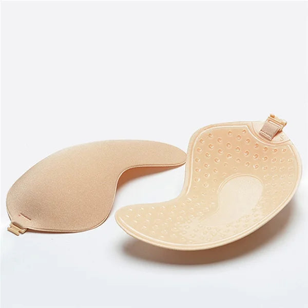 Invisible push-up strapless bra