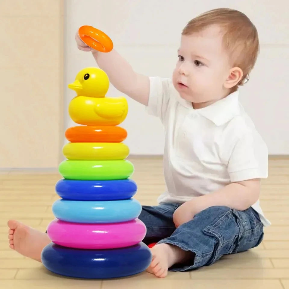 Educational tower puzzle toy for children