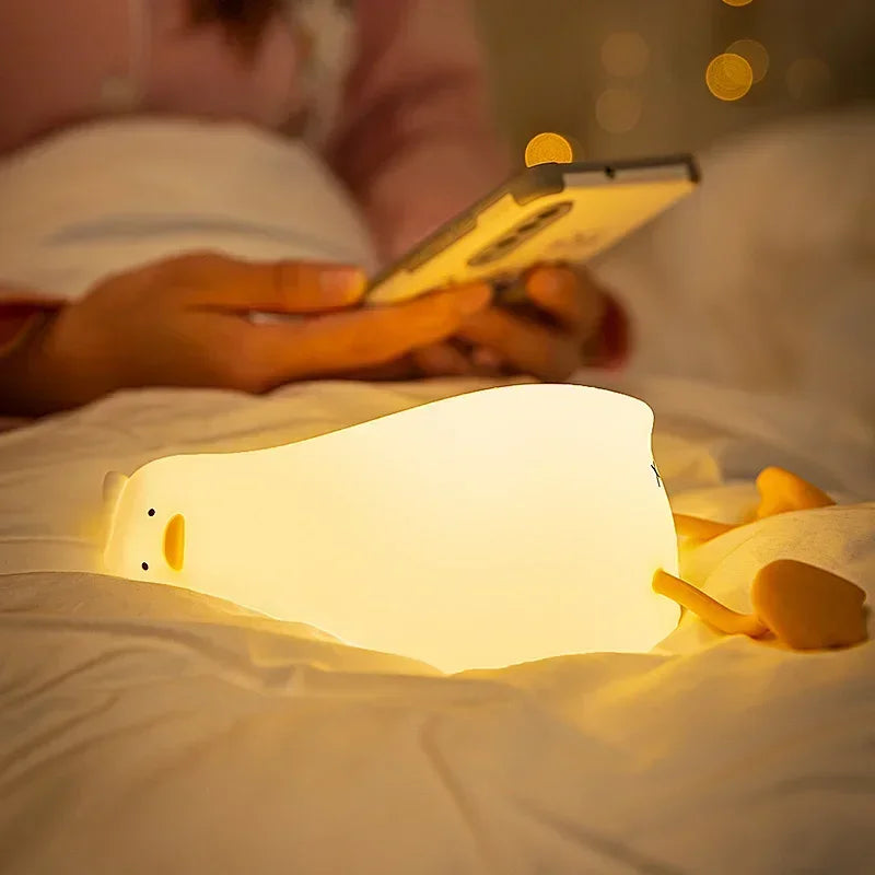 Lying Flat Duck Sleep Lamp