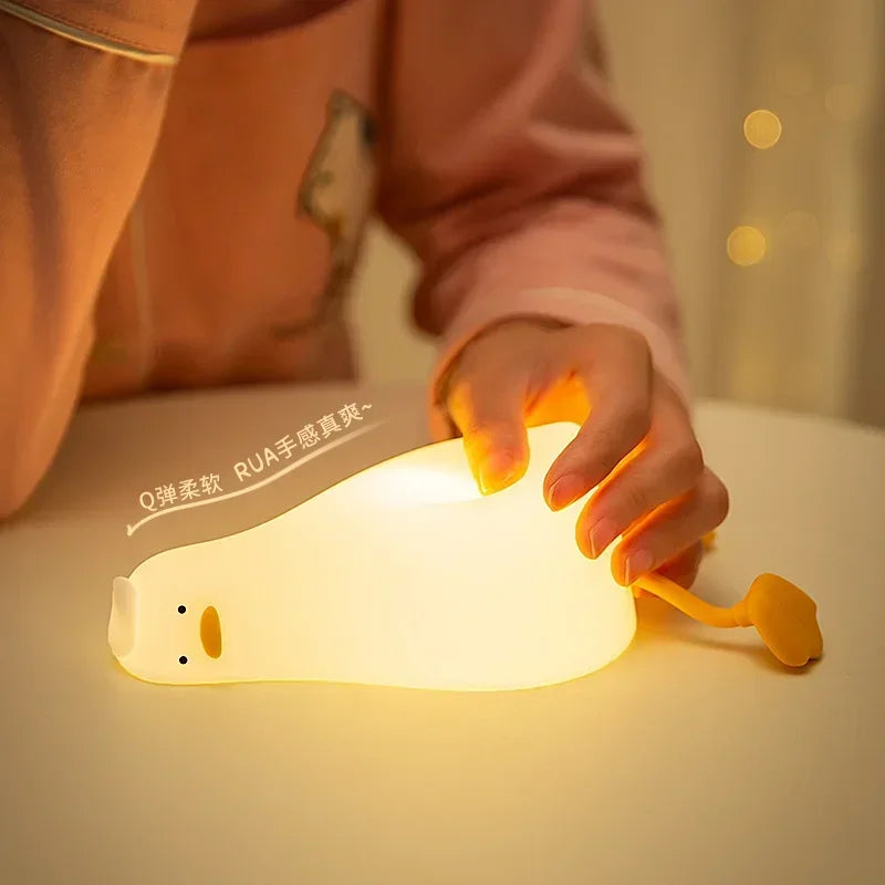 Lying Flat Duck Sleep Lamp