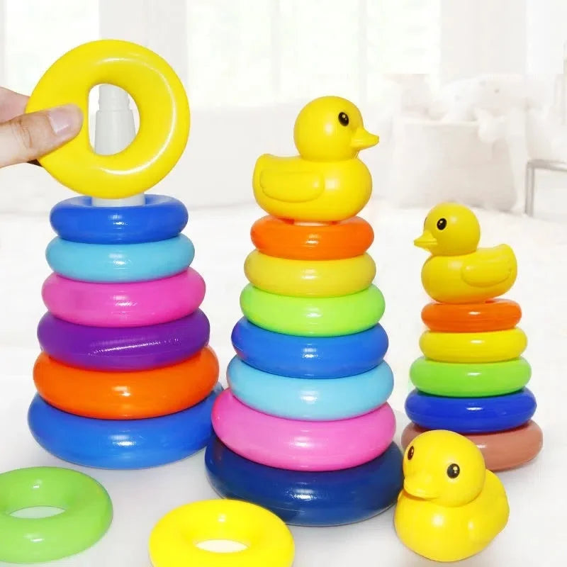 Educational tower puzzle toy for children