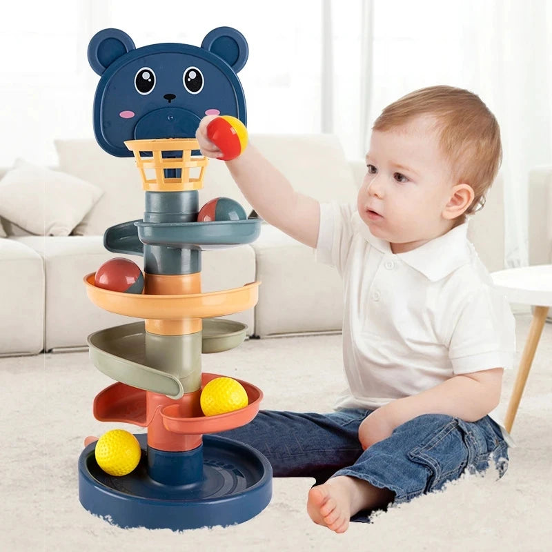 Educational tower puzzle toy for children