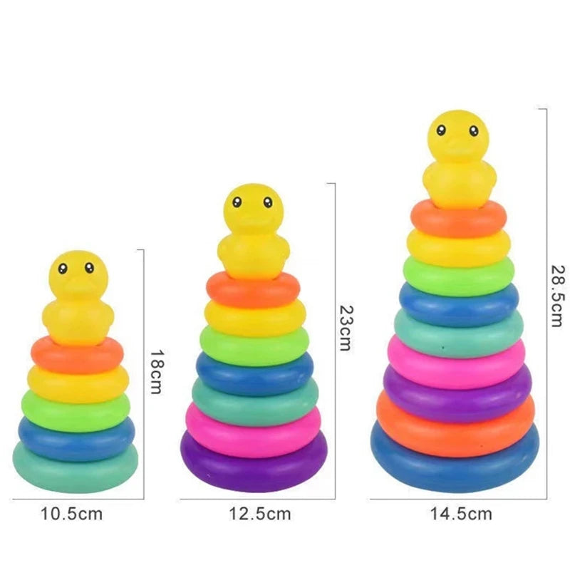 Educational tower puzzle toy for children