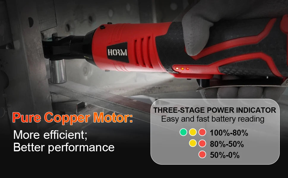 Electric Impact Wrench 16.8V 3/8"