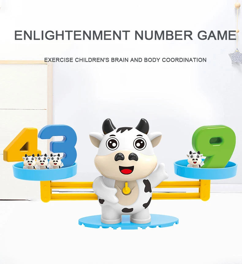 Monkey Balance Math Toy Montessori Learning Scales