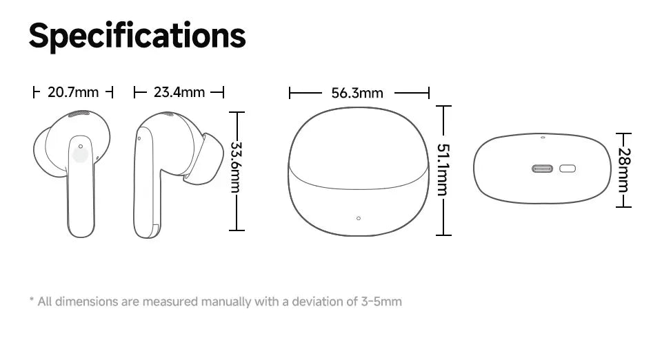 QCY MeloBuds Pro ANC Bluetooth 5.3 Earphones