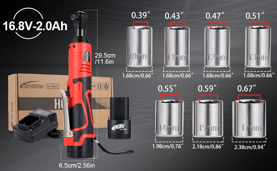 Electric Impact Wrench 16.8V 3/8"