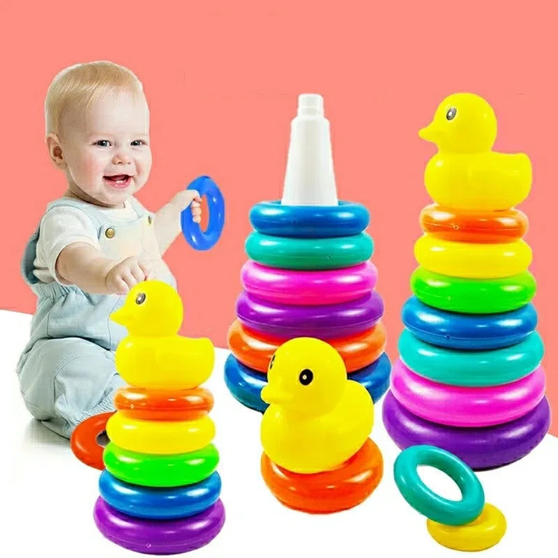 Educational tower puzzle toy for children