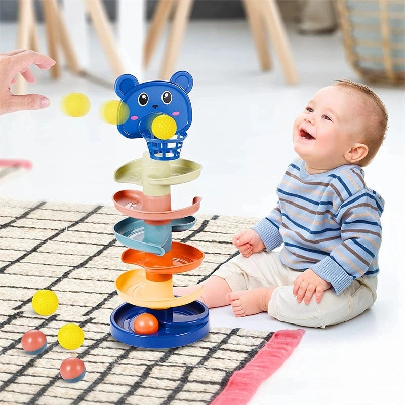 Educational tower puzzle toy for children