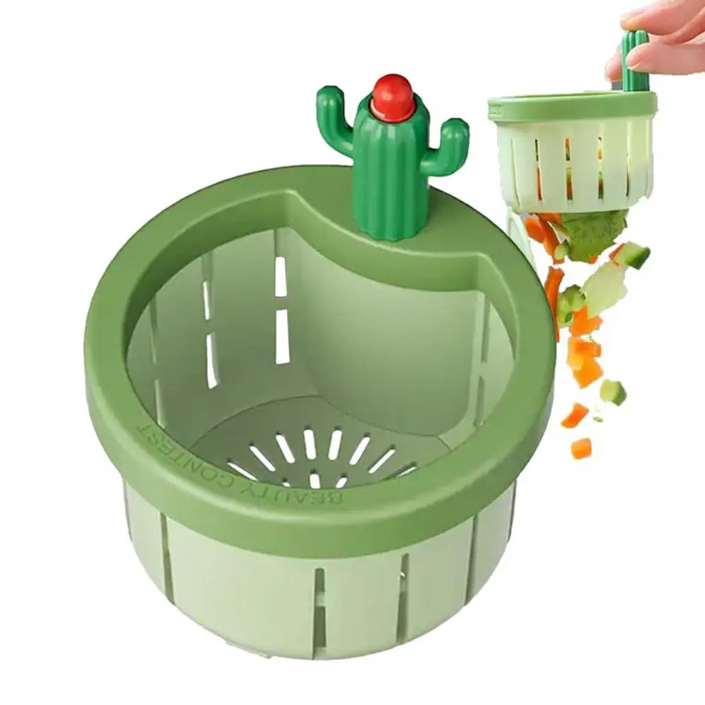 Cute cactus kitchen sink drain filter