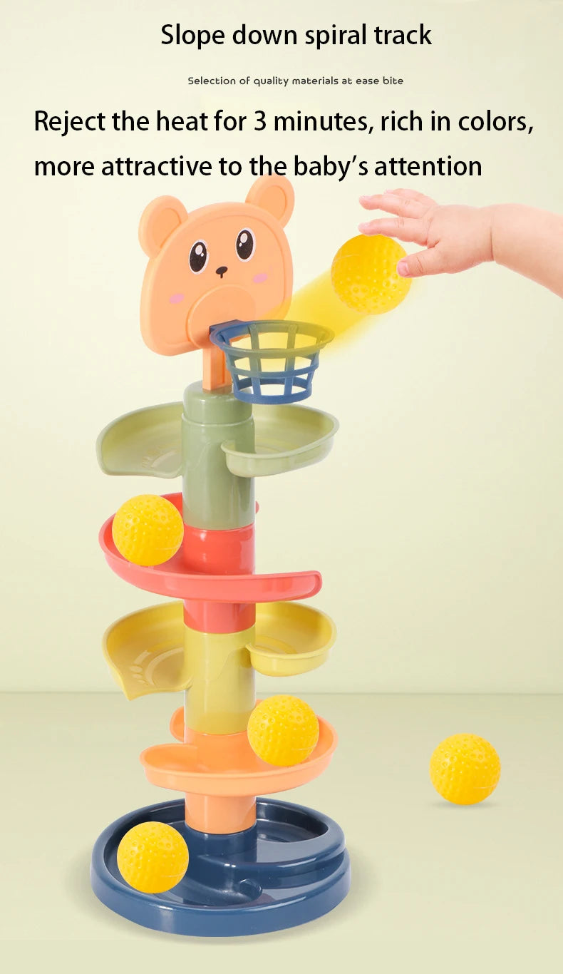 Educational tower puzzle toy for children