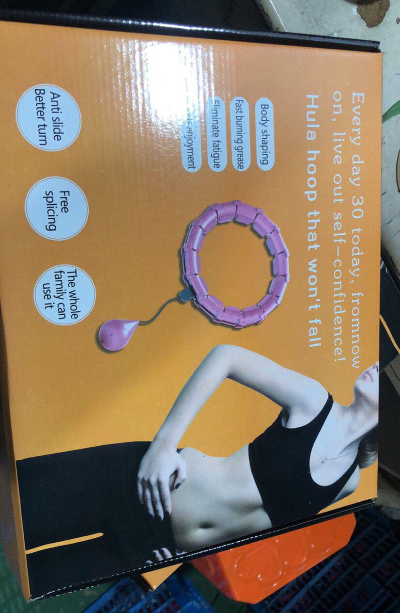 Sports Fitness Hoop Intelligent Adjustable Slim Exercise Hoop